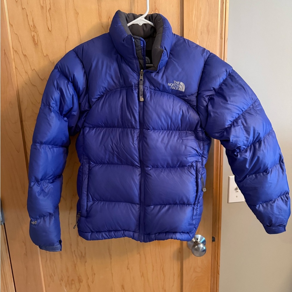 The North Face Blue Puffer Jacket